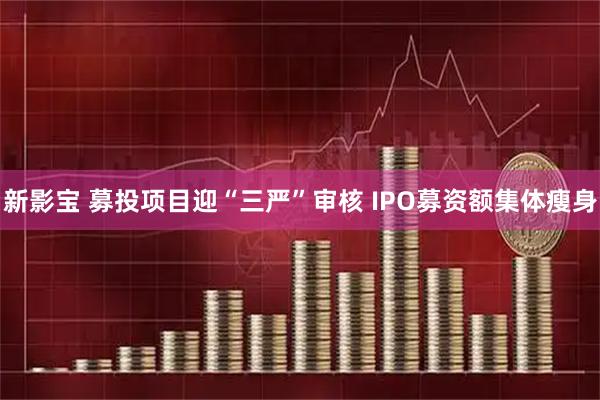新影宝 募投项目迎“三严”审核 IPO募资额集体瘦身